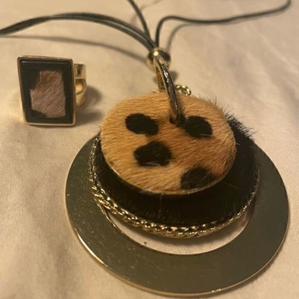 Chico’s necklace and ring